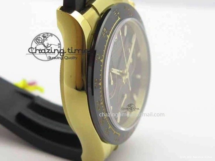 Good Copy Rolex Watches XS Best JH Strap Black 116518LN YG Edition Daytona (Free A4130 rubber Dial On strap) Rubber 3645 WeatherProof 1231